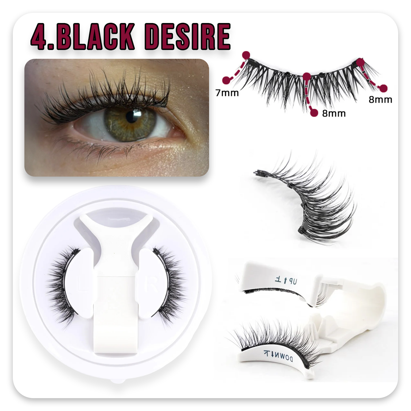 Magnetyczne rzęsy Maglash