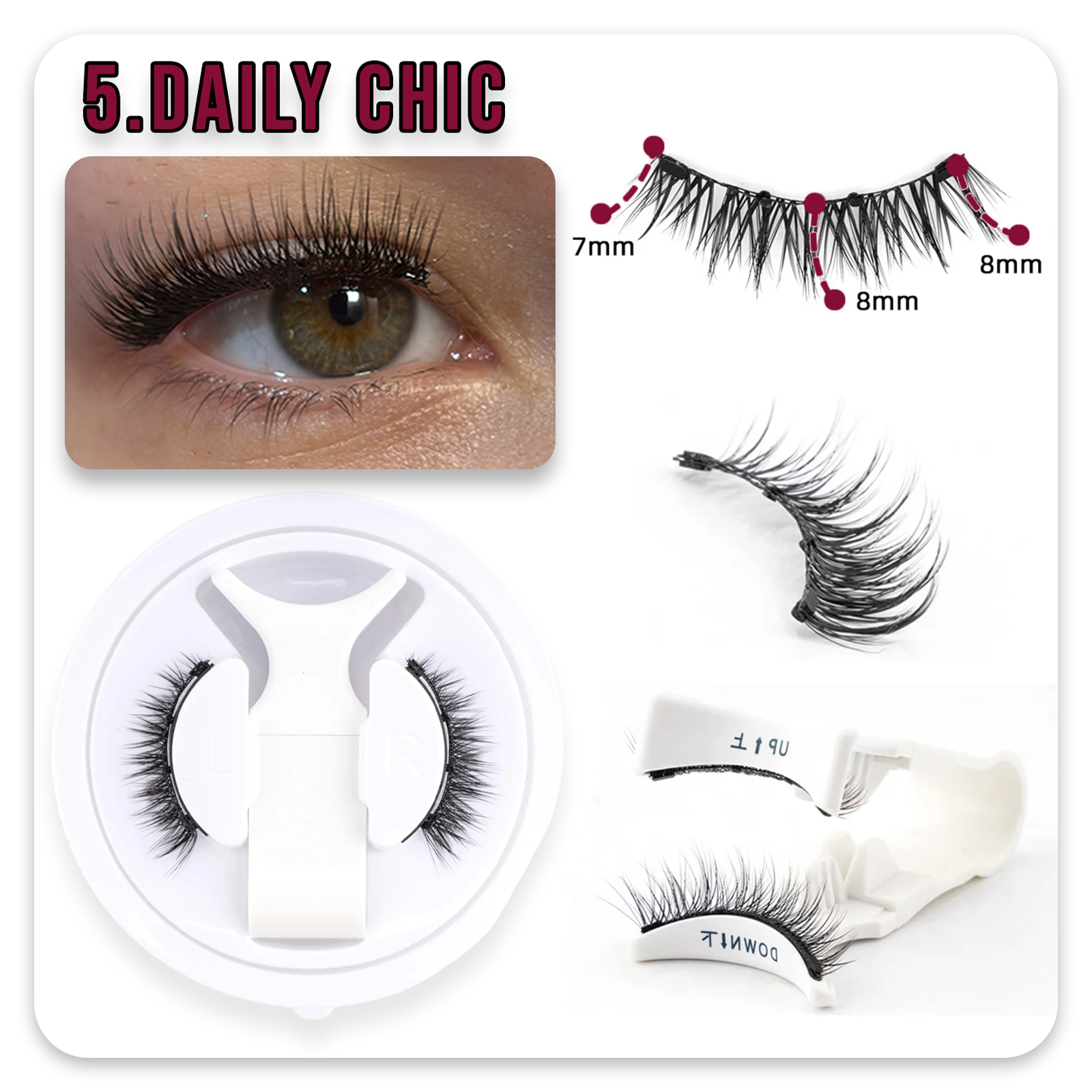 Magnetyczne rzęsy Maglash